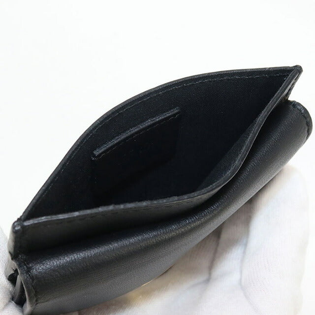 Used Fendi Card Case Ladies Brand FENDI Baguette FE95132 Black Wallet USDFE95132011