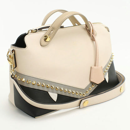 中古 フェンディ ハンドバッグ レディース ブランド FENDI バグズ モンスターアイ バイ ザ ウェイ ミディアム 8BL124 A1FV ベージュ バッグ USDFE95911011