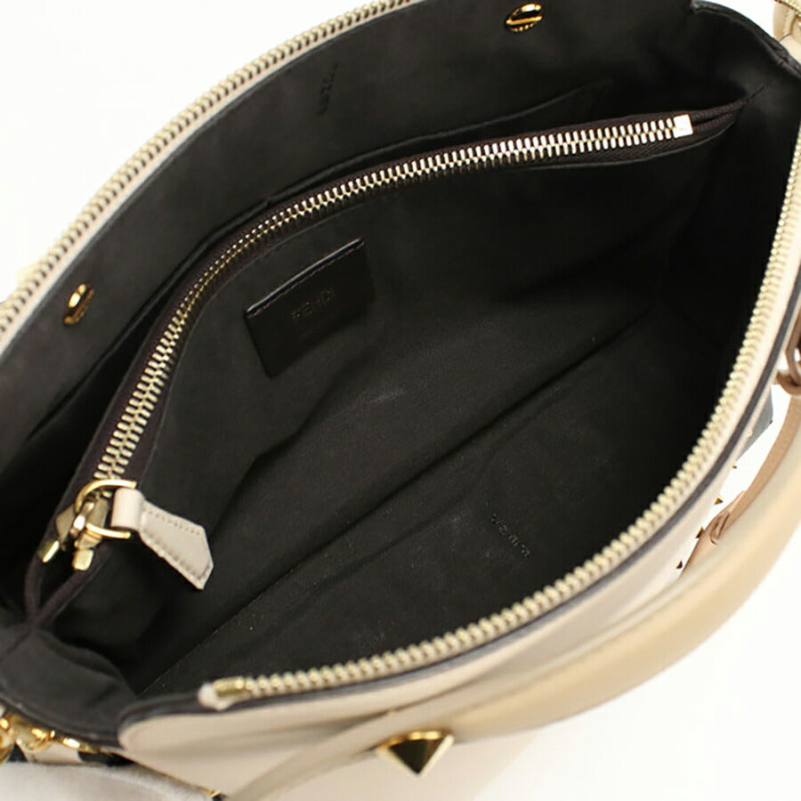 中古 フェンディ ハンドバッグ レディース ブランド FENDI バグズ モンスターアイ バイ ザ ウェイ ミディアム 8BL124 A1FV ベージュ バッグ USDFE95911011