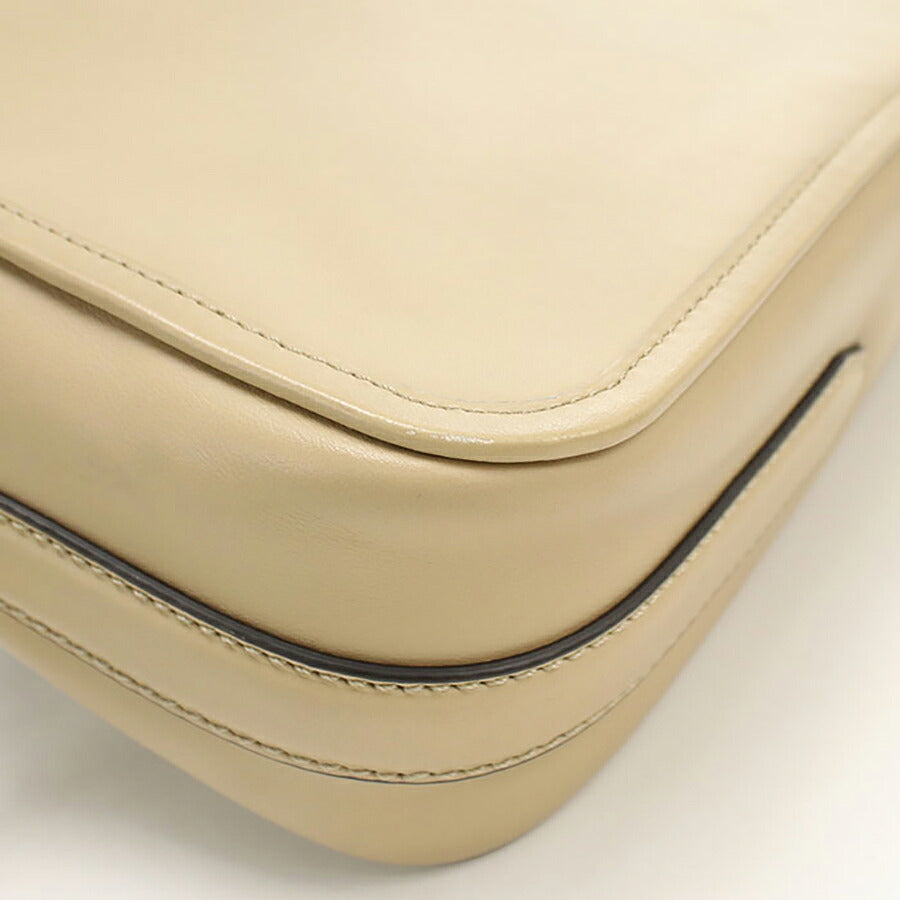中古 フェンディ 斜め掛け ショルダーバッグ レディース ブランド FENDI ショルダーバッグ レザー 8BT287 ベージュ バッグ USDFE96110011