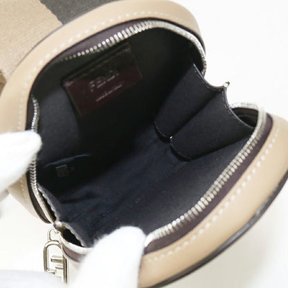 中古 フェンディ ボディバッグ レディース ブランド FENDI オーロック 8AV416 ブラウン バッグ USDFE96788011