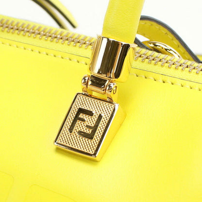 中古 フェンディ ハンドバッグ レディース ブランド FENDI バイ ザ ウェイ ミニ レザー 8BS067 イエロー バッグ USDFE96801011