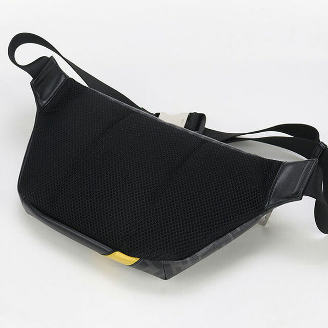 中古 フェンディ ボディバッグ メンズ ブランド FENDI ダイアゴナル ベルトバッグ 7VA434 グレー バッグ USDFE96885011