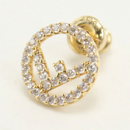 中古 フェンディ ピアス レディース ブランド FENDI エフ イズ フェンディ 8AG738 6DM F089U ゴールド アクセサリー USDFE97837011