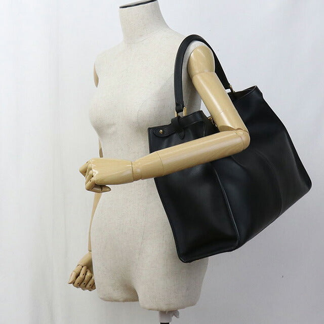 中古 フェンディ ハンドバッグ レディース ブランド FENDI ピーカブー エックスライト レザー 8BN304 A5E8 F13X3 ブラック バッグ USDFE98041011