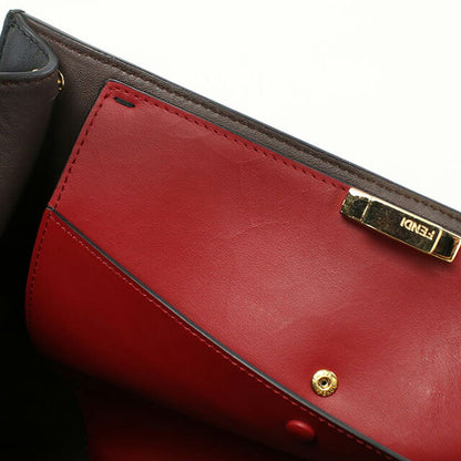中古 フェンディ ハンドバッグ レディース ブランド FENDI ピーカブー エックスライト レザー 8BN304 A5E8 F13X3 ブラック バッグ USDFE98041011