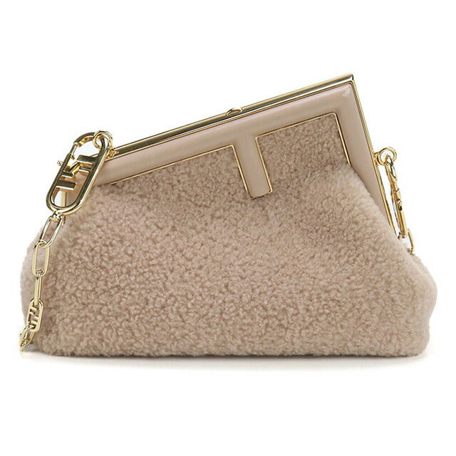 中古 フェンディ クラッチバッグ レディース ブランド FENDI ファースト スモール 8BP129 ピンク バッグ USDFE98340011