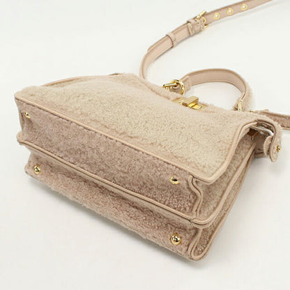二手芬迪手提包女士品牌 FENDI Peekaboo 2WAY 8BN327 粉色包 USDFE99121011