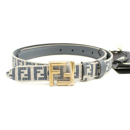 中古 フェンディ ベルト レディース ブランド FENDI FFベルト リバーシブル レザー 8C0719 ARN0 F1OPZ ブルー 小物 USDFE99129011