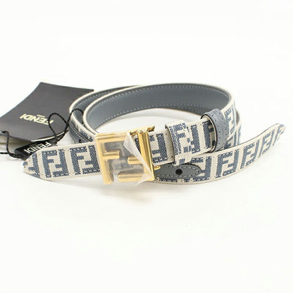 中古 フェンディ ベルト レディース ブランド FENDI FFベルト リバーシブル レザー 8C0719 ARN0 F1OPZ ブルー 小物 USDFE99129011