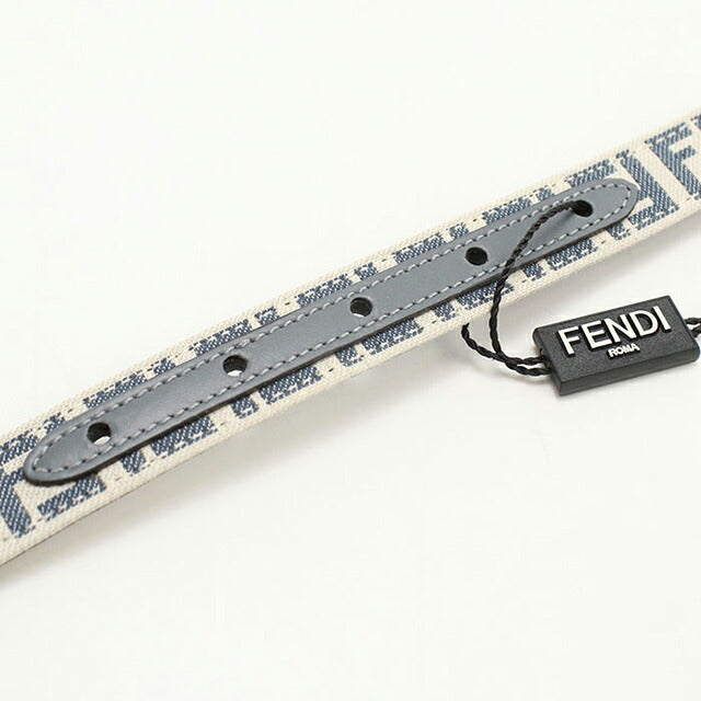中古 フェンディ ベルト レディース ブランド FENDI FFベルト リバーシブル レザー 8C0719 ARN0 F1OPZ ブルー 小物 USDFE99129011