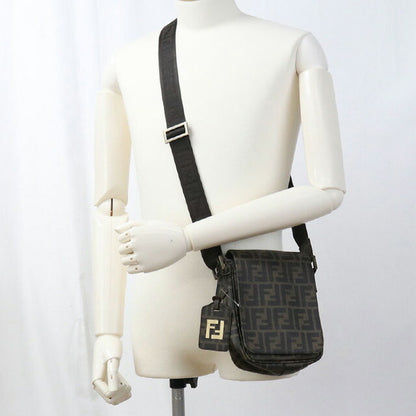 中古 フェンディ 斜め掛け ショルダーバッグ メンズ ブランド FENDI ズッカ 7VA205 ブラウン バッグ USDFE99706011