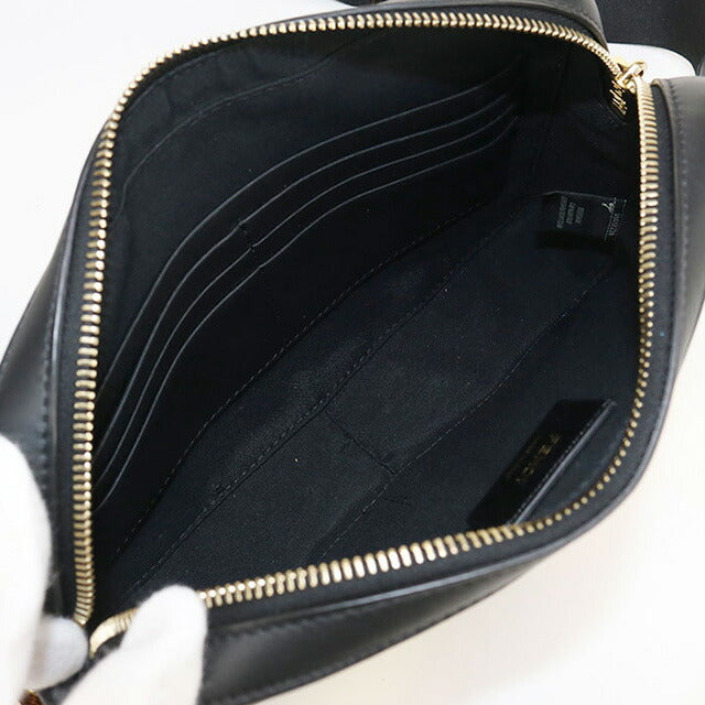 中古 フェンディ 斜め掛け ショルダーバッグ メンズ ブランド FENDI カメラケース レザー 7M0286 SQP ブラック バッグ USDFE99874011