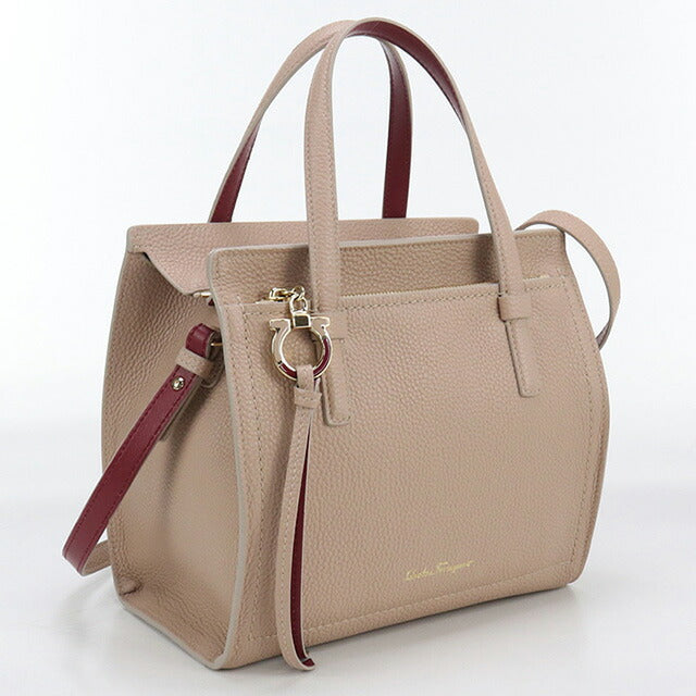 Used Ferragamo tote bag ladies brand FERRAGAMO Amy 2WAY tote bag 21 F478 pink bag USDFR100032011
