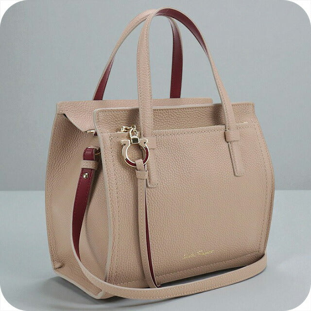 Used Ferragamo tote bag ladies brand FERRAGAMO Amy 2WAY tote bag 21 F478 pink bag USDFR100032011