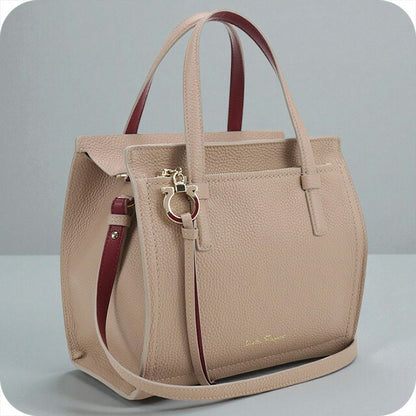 Used Ferragamo tote bag ladies brand FERRAGAMO Amy 2WAY tote bag 21 F478 pink bag USDFR100032011