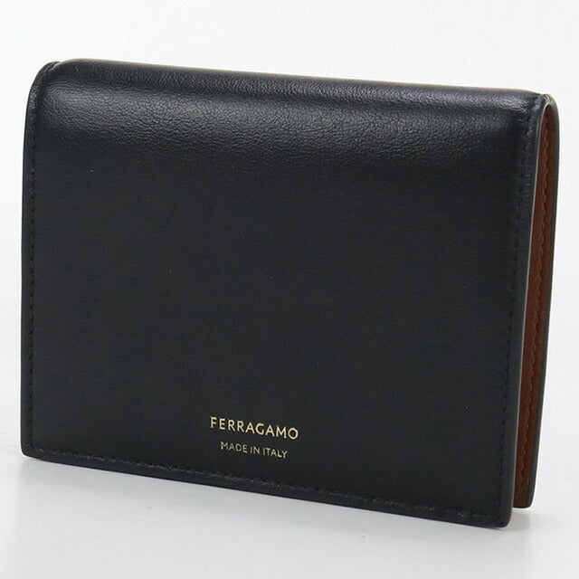 中古！フェラガモ 折財布 中古 フェラガモ 二折財布 ユニセックス ブランド FERRAGAMO 二折り