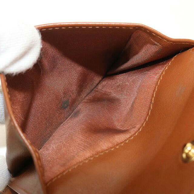 中古 フェラガモ 二折財布 ユニセックス ブランド FERRAGAMO 二折り財布 レザー 22 0699 ブラック 財布 USDFR100321011