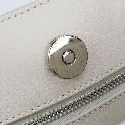 Used Ferragamo tote bag ladies brand FERRAGAMO rose ribbon 2WAY leather 21 309 white bag USDFR100393011