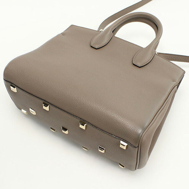 二手 Ferragamo 手提包女士品牌 FERRAGAMO Gancini 2WAY 21 H159 灰色包 USDFR100720011