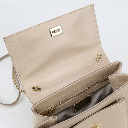 二手 Ferragamo 手提包 女士品牌 FERRAGAMO Vara Ribbon 2WAY 21 F570 米色包 USDFR101742011