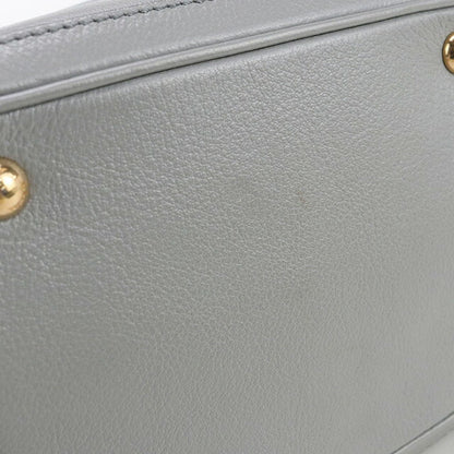 二手菲拉格慕手提包女士品牌FERRAGAMO Gancini链条21 B992灰色包USDFR102637011