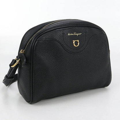 二手 Ferragamo 单肩包 女士品牌 FERRAGAMO Gancini 21 0411 黑色包 USDFR102897011
