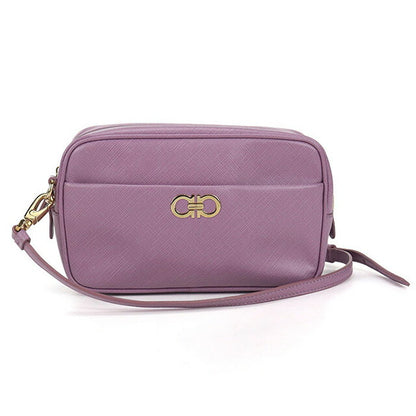 二手 Ferragamo 单肩包 女士品牌 FERRAGAMO Gancini 22 C246 紫色包 USDFR103539011
