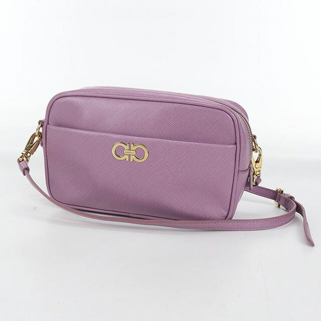 二手 Ferragamo 单肩包 女士品牌 FERRAGAMO Gancini 22 C246 紫色包 USDFR103539011