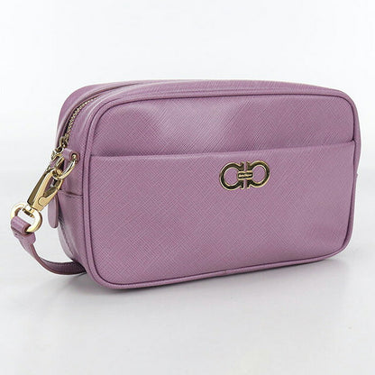 二手 Ferragamo 单肩包 女士品牌 FERRAGAMO Gancini 22 C246 紫色包 USDFR103539011