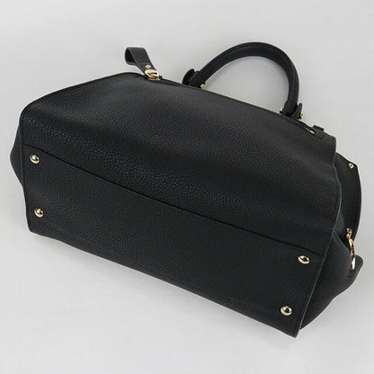 二手 Ferragamo 手提包 女士品牌 FERRAGAMO Gancini 2WAY 21 E530 黑色包 USDFR103555011