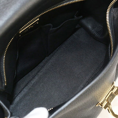 二手 Ferragamo 手提包 女士品牌 FERRAGAMO Gancini 2WAY 21 E530 黑色包 USDFR103555011