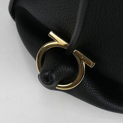 二手 Ferragamo 手提包 女士品牌 FERRAGAMO Gancini 2WAY 21 E530 黑色包 USDFR103555011