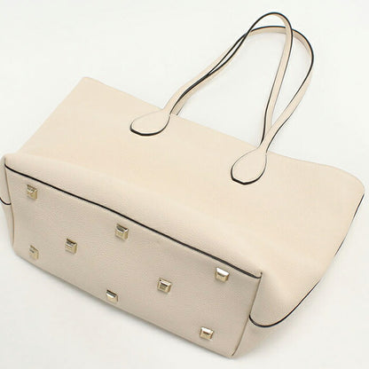 Used Ferragamo tote bag ladies brand FERRAGAMO Gancini tote bag 21 H655 white bag USDFR103573011