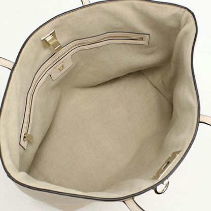Used Ferragamo tote bag ladies brand FERRAGAMO Gancini tote bag 21 H655 white bag USDFR103573011