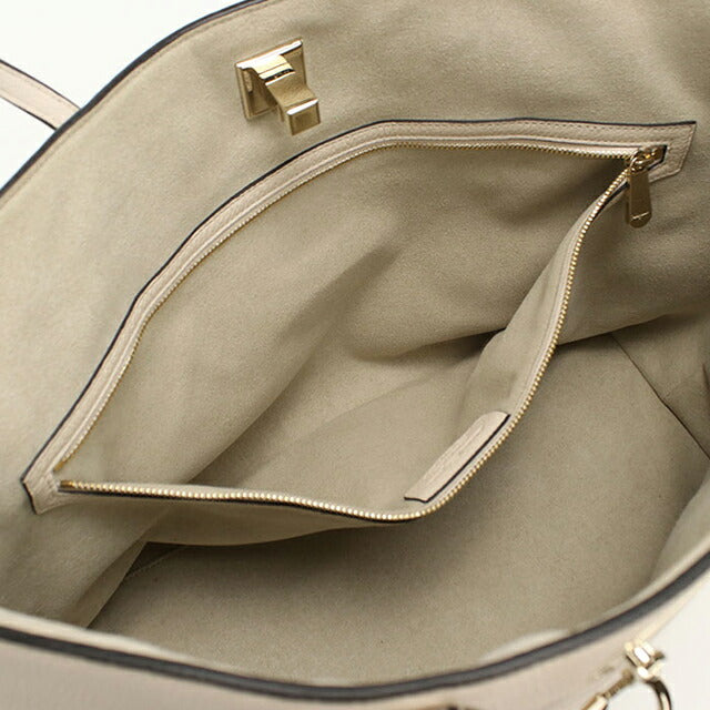 Used Ferragamo tote bag ladies brand FERRAGAMO Gancini tote bag 21 H655 white bag USDFR103573011
