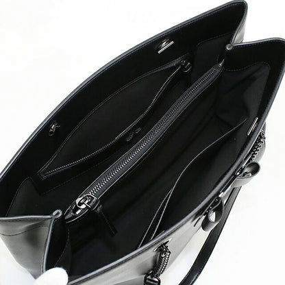 二手 Ferragamo 手提包女士品牌 FERRAGAMO Vara 链条 21 H500 黑色包 USDFR103662011