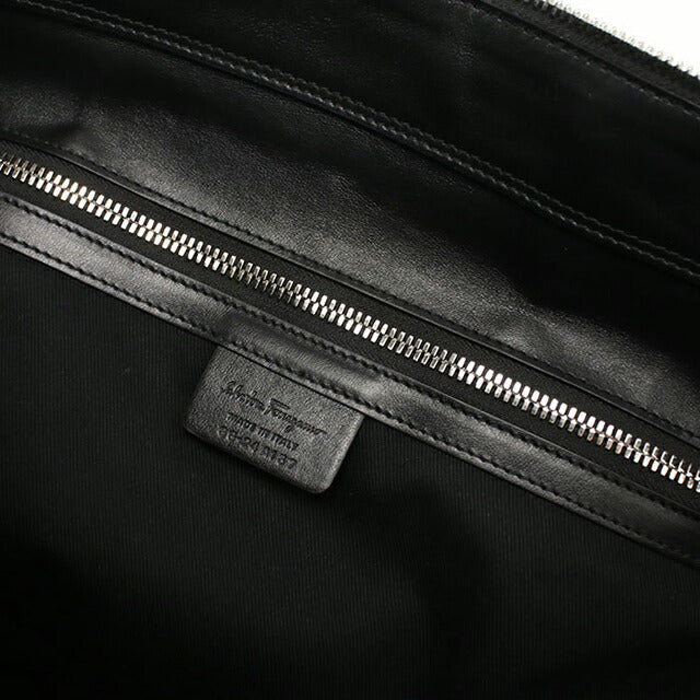 二手 Ferragamo 波士顿包 女士品牌 FERRAGAMO Gancini 2WAY 24 A187 黑色包 USDFR103825011