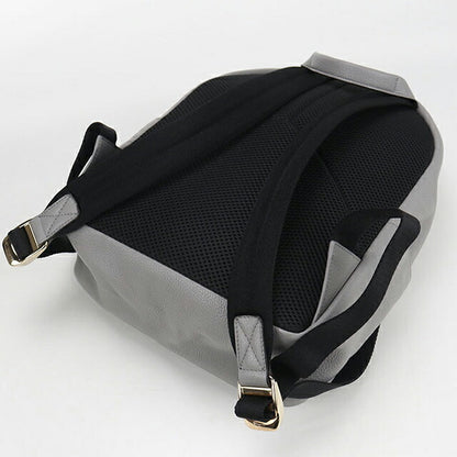 中古 フェラガモ リュック レディース ブランド FERRAGAMO ガンチーニ バックパック 21 H008 グレー バッグ USDFR104254011
