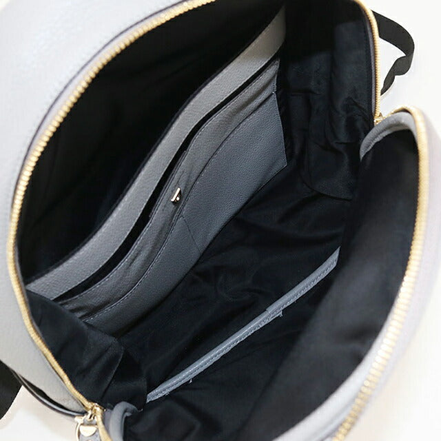 中古 フェラガモ リュック レディース ブランド FERRAGAMO ガンチーニ バックパック 21 H008 グレー バッグ USDFR104254011