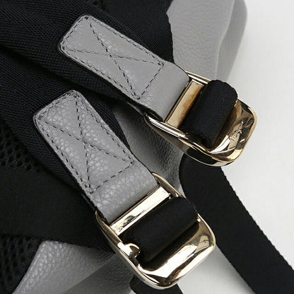 中古 フェラガモ リュック レディース ブランド FERRAGAMO ガンチーニ バックパック 21 H008 グレー バッグ USDFR104254011