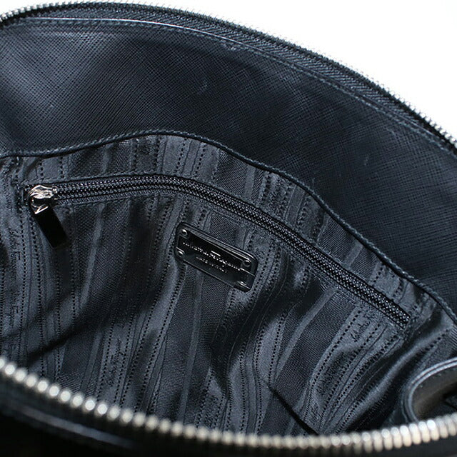 二手 Ferragamo 手提包 女士品牌 FERRAGAMO Gancini 21 C814 黑色包 USDFR104384011