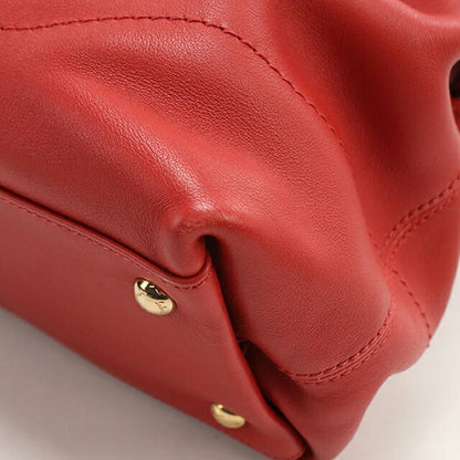 二手 Ferragamo 手提包 女士品牌 FERRAGAMO Gancini 2WAY 手提包 21 D313 红色包 USDFR104392011