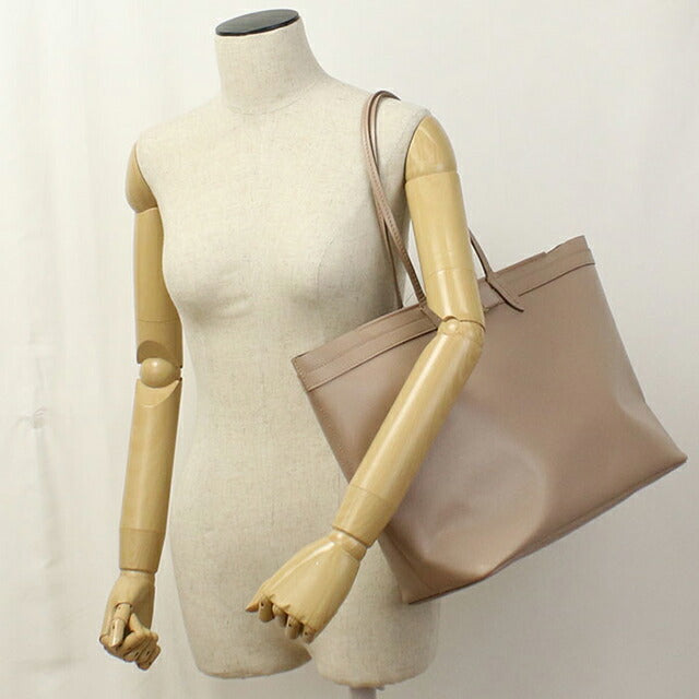 Used Ferragamo tote bag ladies brand FERRAGAMO rose ribbon 21-H989 beige bag USDFR105927011