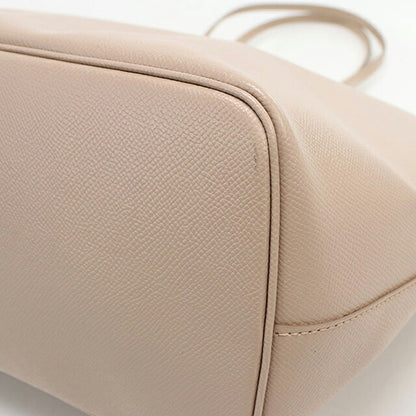 Used Ferragamo tote bag ladies brand FERRAGAMO rose ribbon 21-H989 beige bag USDFR105927011