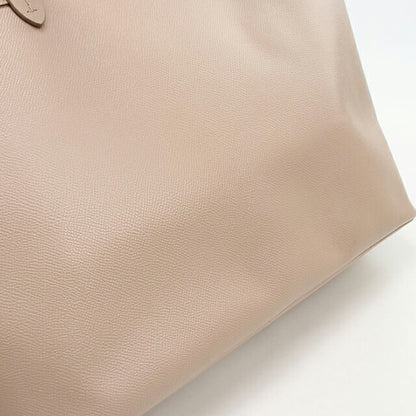 Used Ferragamo tote bag ladies brand FERRAGAMO rose ribbon 21-H989 beige bag USDFR105927011