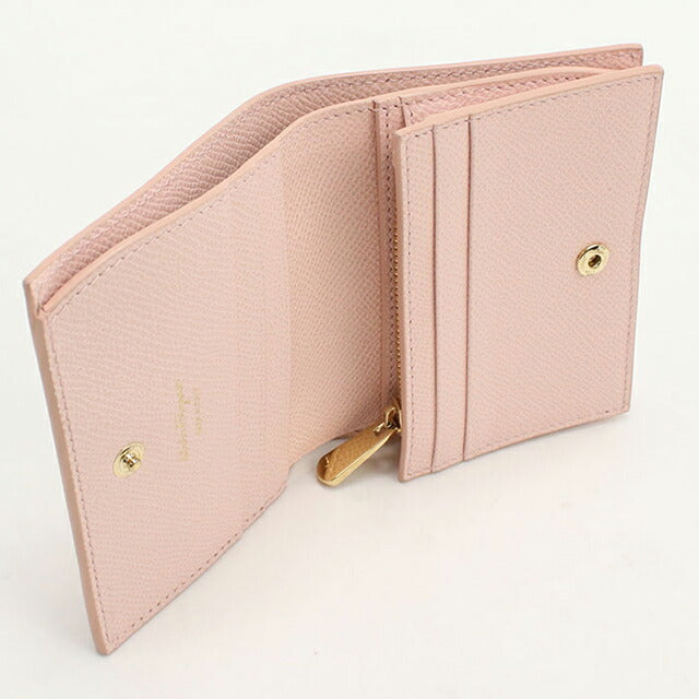 中古 フェラガモ 二折財布 レディース ブランド FERRAGAMO ヴァラ