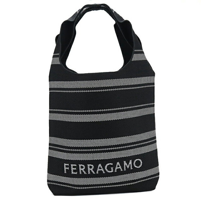 二手 Ferragamo 手提包男士品牌 FERRAGAMO 241357 黑色包 USDFR106110011