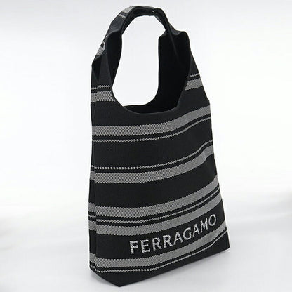二手 Ferragamo 手提包男士品牌 FERRAGAMO 241357 黑色包 USDFR106110011