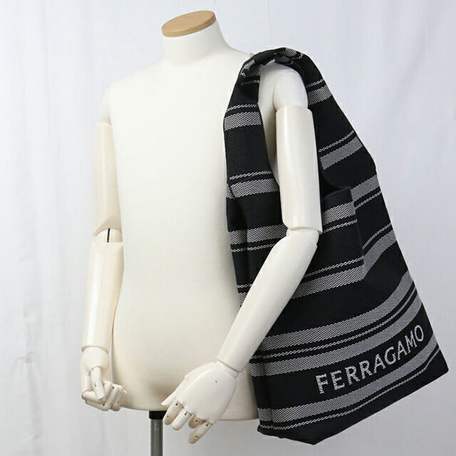 二手 Ferragamo 手提包男士品牌 FERRAGAMO 241357 黑色包 USDFR106110011